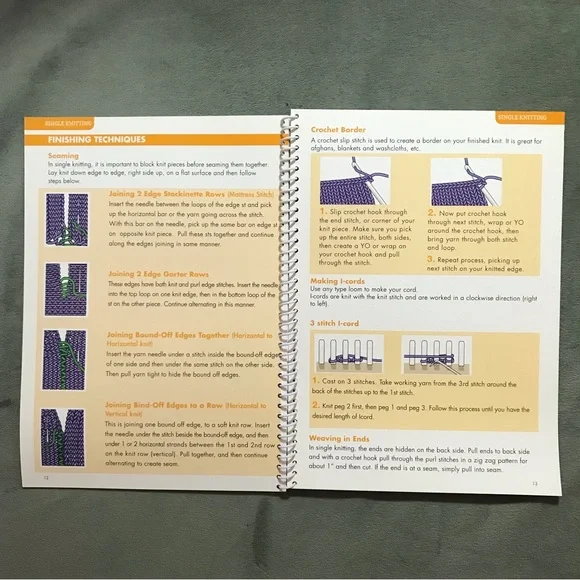 Loom Knitting Basics Reference Guide - Picture 4 of 5